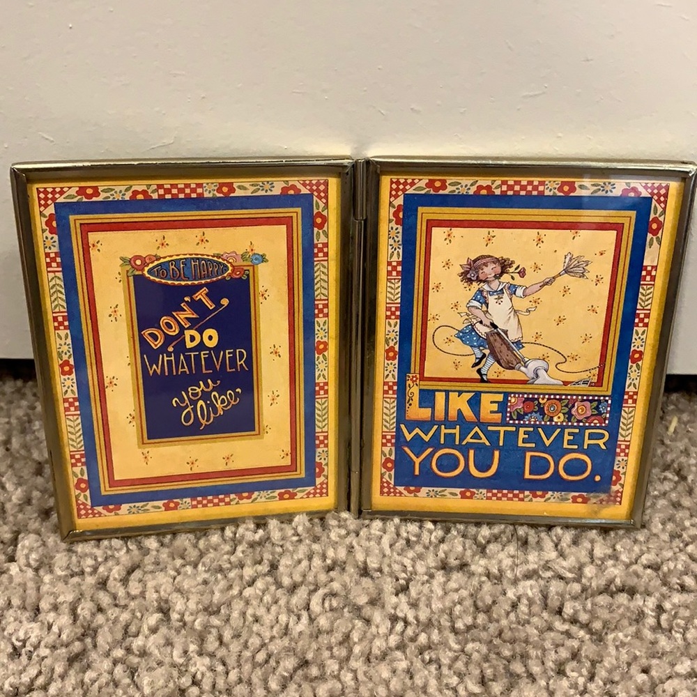 Mary Engelbreit “don’t do whatever you like like whatever you do” art decor